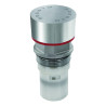 Tête interchangeable lavabo neo inox, 05/10s, rouge
