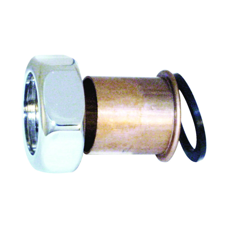 Raccord 2 pièces avec écrou G1''1/4 avec joint et douille lisse 32mm