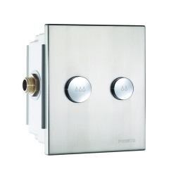 P1000 XL DVA Robinet chasse directe mécanique encastré 2-4L brossé