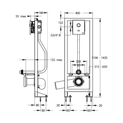 Bâti-support chasse directe électronique P7100 XL N alimentation secteur