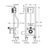 Bâti-support chasse directe électronique P7100 XL N alimentation secteur