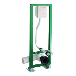 Bâti-support autoportant chasse directe P1000 XL 6-9L, blanc ivoire