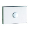 Face avant seule inox simple volume pour bâti-support avec réservoir