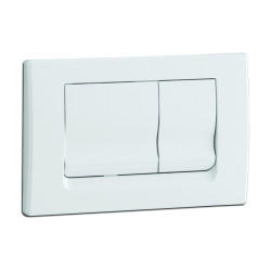 Façade avant 2 volumes pour bâti-support réservoir blanc