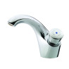 P600s Robinet simple lavabo sur plage temporisé 15s, froid G1/2