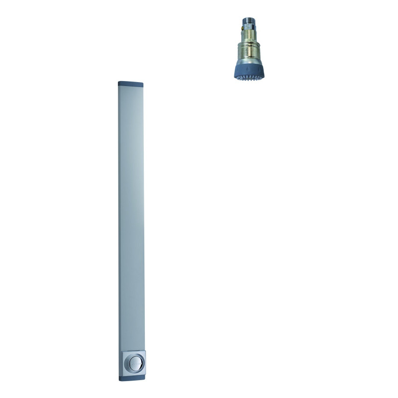 DL 300 S Douche temporisée applique plafond avec robinet d'arrêt