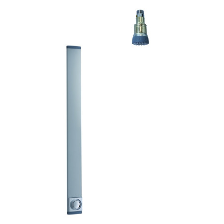 DL 300 S Douche temporisée applique plafond avec robinet d'arrêt