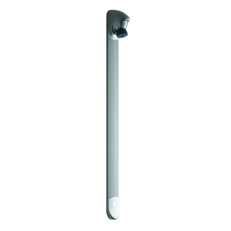 DL 400 E touch douche temporisée tactile pile avec robinet d'arrêt équerre