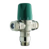 Régulateur thermostatique en T G3/4", blocage de température interne