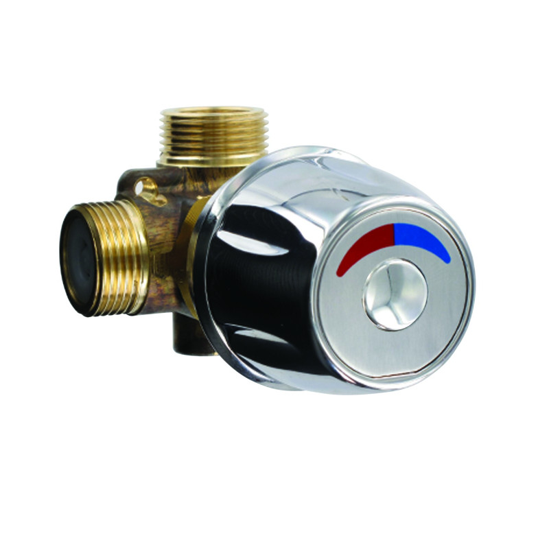 Mitigeur thermostatique encastré pour montage sur cloison