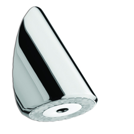 Tête de douche fixe avec grille fixe antivandalisme, cloison de 1 à 200mm