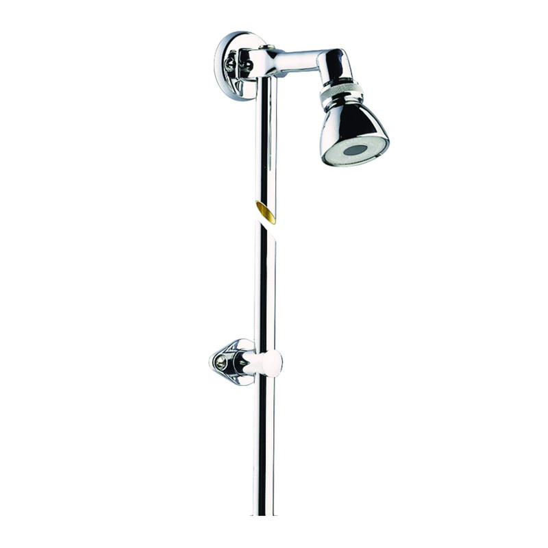 Kit Tête de douche orientable avec rotule, tube et collier