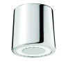Tête de douche fixe avec grille fixe au plafond antivandalisme