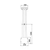 Colonne de douche extérieure temporisée Hydropool CC 4 postes collectifs