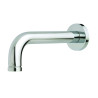 Bec mural tube court ø26mm, 120mm, pour cloison 1-50mm, M1/2