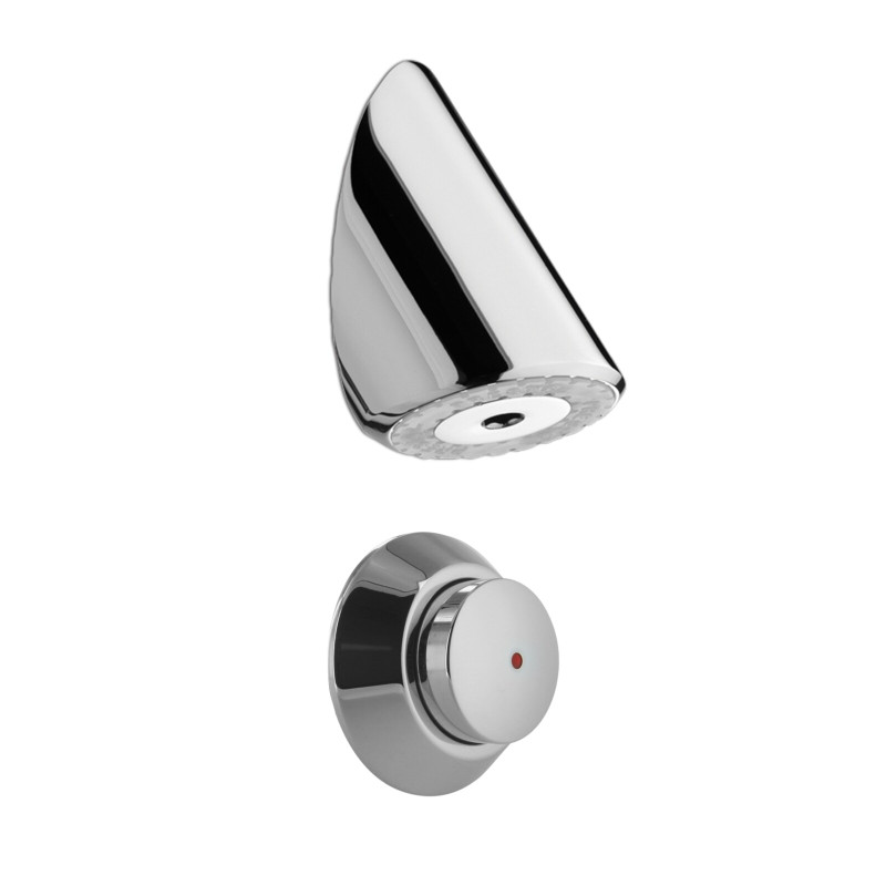 P512S Robinet de douche temporisé mécanique cloison Kit PF 1-140mm