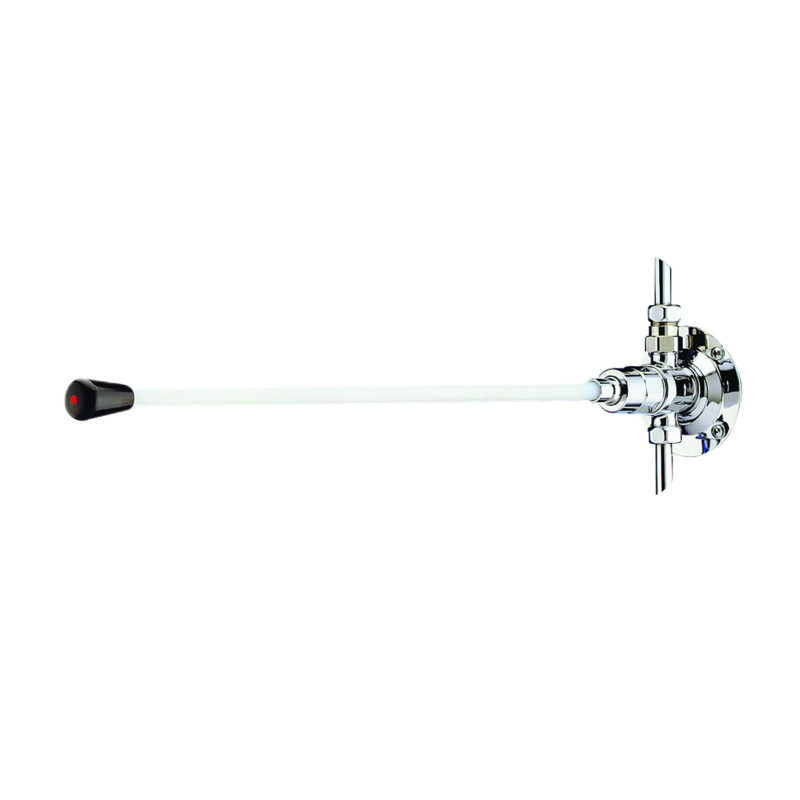 Presto 712 robinet simple lavabo à commande fémorale murale 560 mm