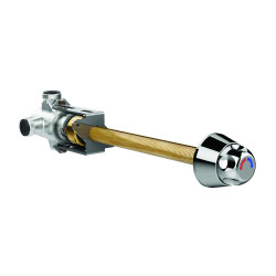 Alpa Mitigeur de douche temporisé cloison longue 220mm