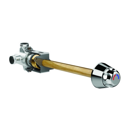 Alpa Mitigeur de douche temporisé cloison longue 220mm