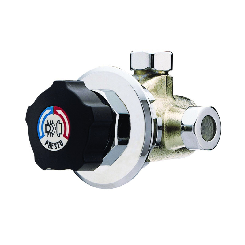 Alpa Mitigeur de douche temporisé cloison fine, sans raccord bn 8l/min