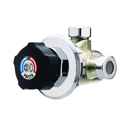 Alpa Mitigeur de douche temporisé cloison fine, sans raccord bn 8l/min