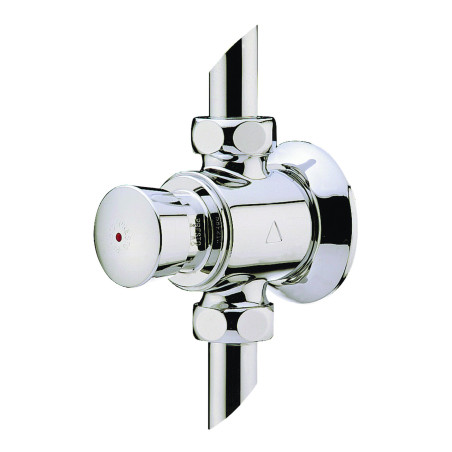 P50 Robinet de douche temporisé mécanique applique avec raccords