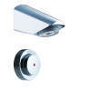 P50 Robinet de douche temporisé mécanique cloison longue kit PF 1,5-200mm