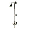 P50 Robinet de douche temporisé mécanique applique, kit pomme orientable