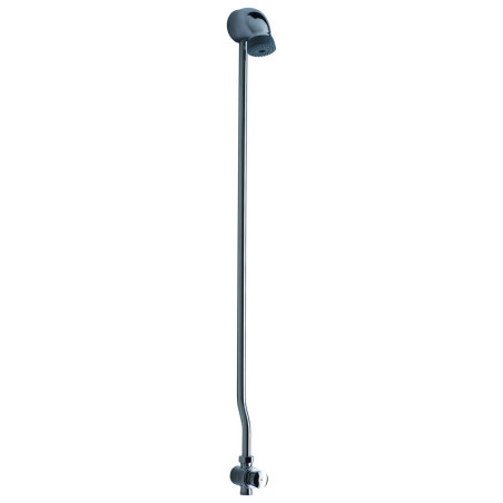 P50 Robinet de douche temporisé mécanique applique, kit pomme fixe