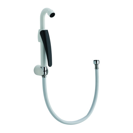 Douchette à manette 120° avec flexible pour lave-bassin