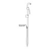 Douchette à manette 120° avec flexible pour lave-bassin