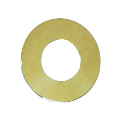 Rosace plate chromée M G 1/2 pour lavabo applique mural Presto 500, 700, NEO