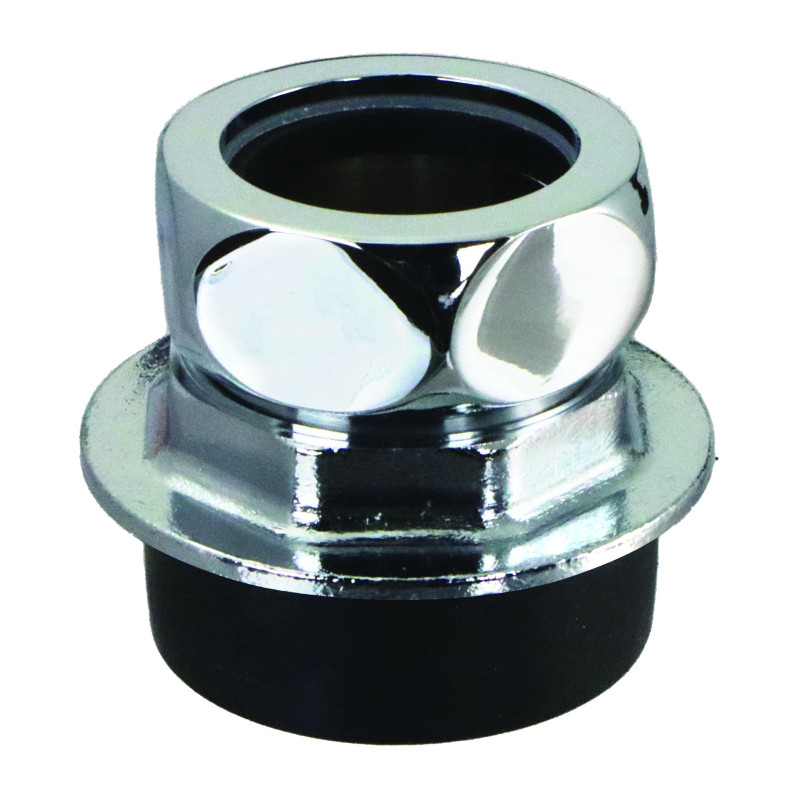 Nez de jonction pour chasse Ø 47 à 49mm pour tube Ø 32mm chromé