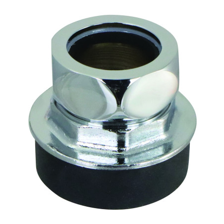 Nez de jonction pour chasse Ø 58 à 60mm pour tube Ø 32mm chromé