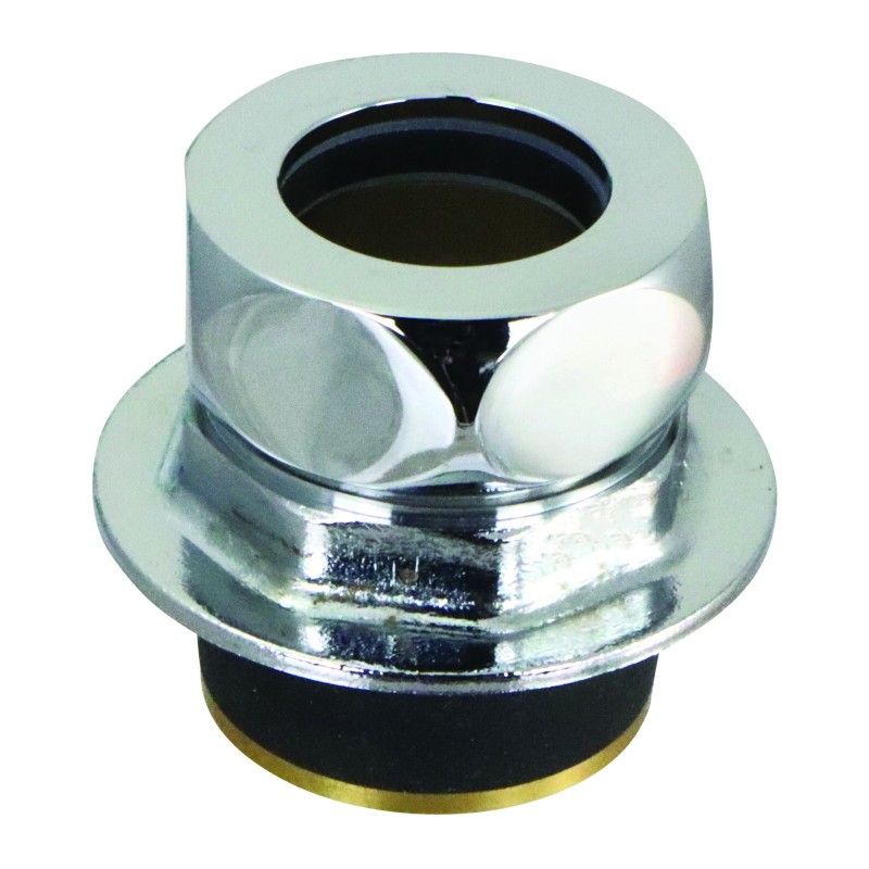 Nez de jonction pour chasse Ø 42 à 44mm pour tube Ø 28mm chromé