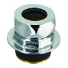 Nez de jonction pour chasse Ø 42 à 44mm pour tube Ø 28mm chromé