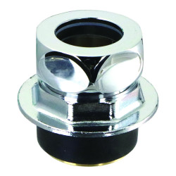 Nez de jonction pour chasse Ø 45 à 46mm pour tube Ø 28mm chromé