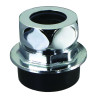 Nez de jonction pour chasse Ø 50 à 52mm pour tube Ø 28mm chromé