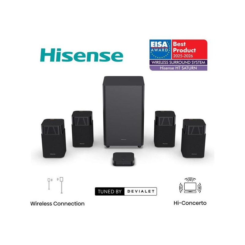 HISENSE Home Cinema 4.1.2 HTSATURN