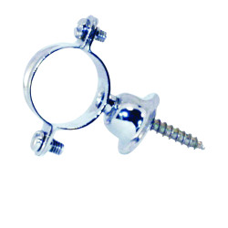 Collier de fixation avec rosace pour tube 32mm pour chasse Eclair/Eyrem