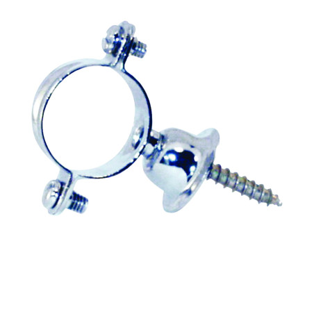 Collier de fixation avec rosace pour tube 32mm pour chasse Eclair/Eyrem