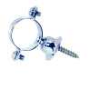 Collier de fixation avec rosace pour tube 32mm pour chasse Eclair/Eyrem