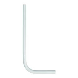 Tube de chasse coudé 32mm, 660x310mm en PVC pour Presto Eyrem/Eclair/Eclair XL