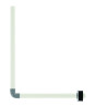 Tube de chasse coudé 32mm en PVC en 3 parties collables pour Presto Eyrem/Eclair