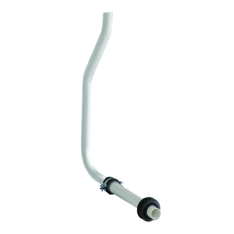 Tube de chasse 28mm à encastrer, tube contre-coudé pvc pour Presto 1000A/P1000E