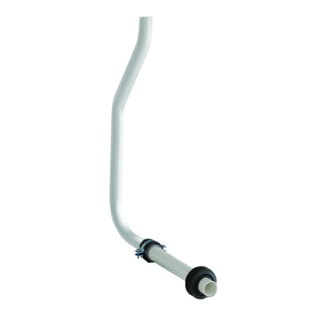 Tube de chasse 28mm à encastrer, tube contre-coudé pvc pour Presto 1000A/P1000E