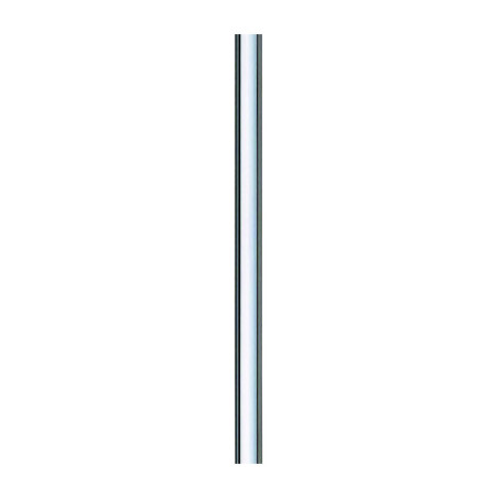 Tube de chasse 32mm pour vidoir, droit 500mm en laiton chromé