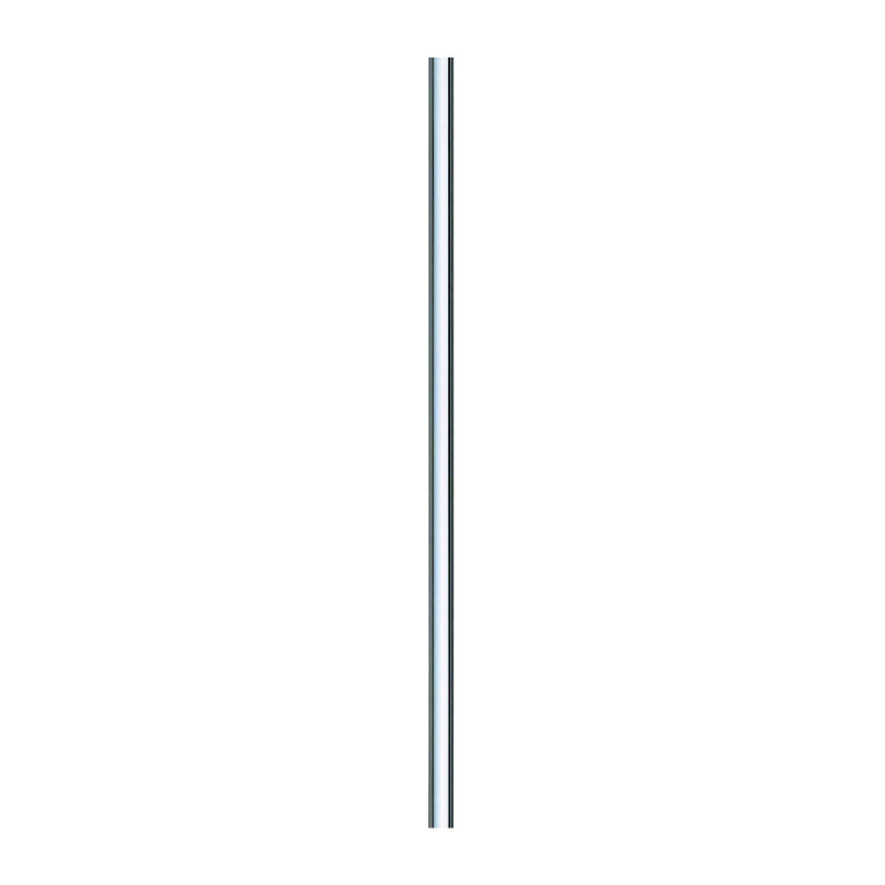 Tube de chasse 32mm pour siège à la turque, droit 1000mm en laiton chromé
