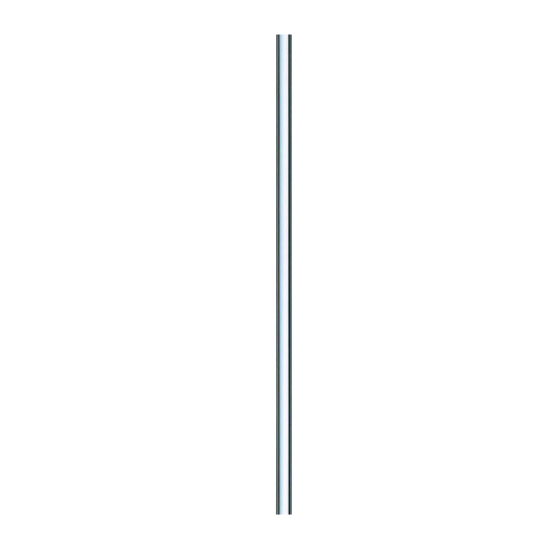 Tube de chasse 28mm pour siège à la turque, droit 1000mm en laiton chromé