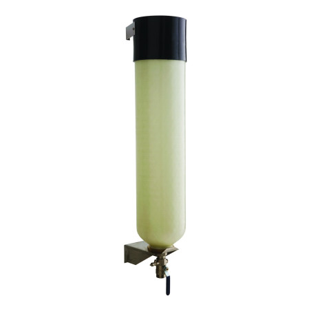 Bouteille d'accumulation d'eau à compression d'air 25L, H 850 mm, Ø 200 mm